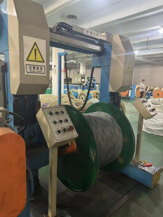 Loại ngoài trời 4/8/12/24 lõi 1-2,5mm2 giám sát quang học composite lai 4