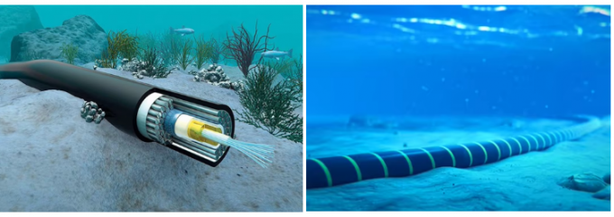 Cáp quang biển GYTA33 12/24/48 lõi, hai lớp vỏ bọc, gia cường, có giáp bảo vệ, cung cấp thiết bị 3