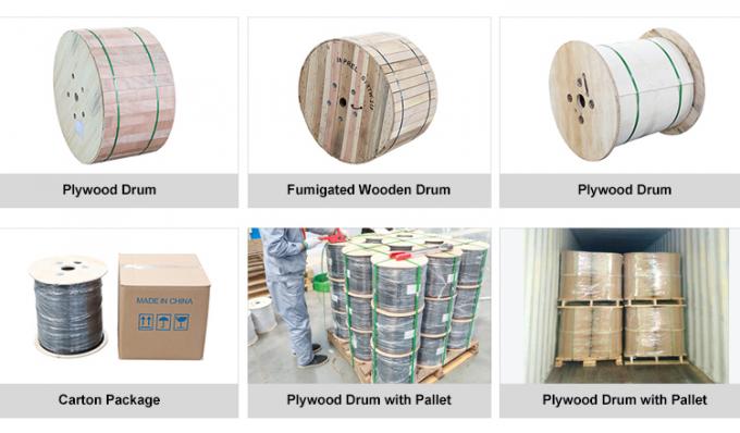 Nhà máy có hàng ngoài GYTS53-96 lõi cáp sợi quang đôi áo khoác G652D xuất xưởng cùng ngày 19