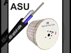 Mini ADSS tự nâng cáp sợi quang trên không ASU 6 24 48 96 hilos 80M/100M/120M Span Fiber O