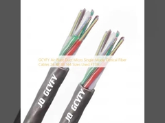 GCYFY Air-Blast Duct Micro Single-Mode Fiber Optical Cables 24 48 96 144 Kích thước sử dụng FTTH