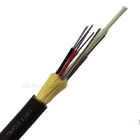 Waterproof Material Black PE Outdoor Fiber Optic Cable With Jacket