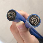 Factory LSZH MGTSV33 Steel Wire Armored Mining Optical Fibre Cable Flame Retardant G652D Blue Optical Cables For mines
