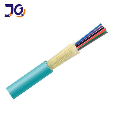 Phẩm chất  GJFJV10 24 Core Multimode Indoor Fiber Optic Cable OM1 OM2 OM3 LSZH Gigabit Network nhà máy
