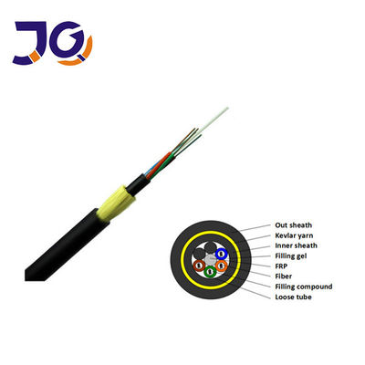 ADSS All Dielectric Single Mode Fiber Optic Cable For Outdoor Aerial