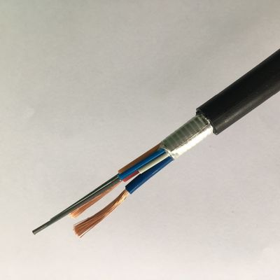 Hybrid Fiber Optic Cable  48 Core ISO9001 CE ROHS FCC