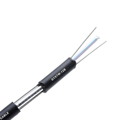 16 24 Core Fiber Optic Cable GYXTW For Telecommunication