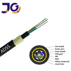 Non Metallic Single Jacket ADSS Fiber Optic Cable 6/12/24/48/96 Core 100/200m Span G652D