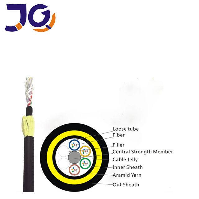24 Core Dielectric Self Supporting ADSS Fiber Optic Cable