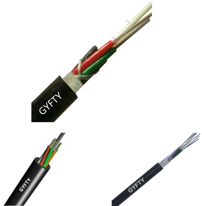 Gyfty 24 Core Aerial Duct Cable , Gyfty Fiber Optic Cable