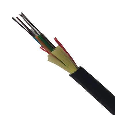 Trên không ngoài trời 12/24/36/48/96 Lõi Cáp quang ADSS Singlemode với HDPE