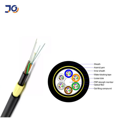 Cáp quang ngoài trời 12 lõi bị mắc kẹt ống lỏng cho chi phí