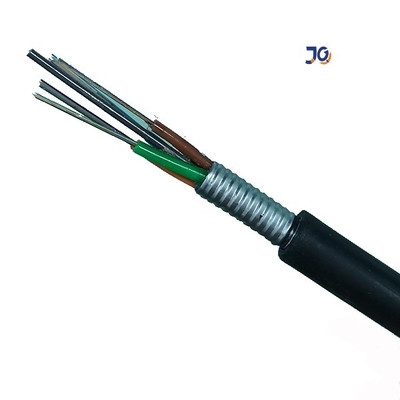 Băng thép GYTS Bọc thép SM chôn trực tiếp Cáp quang lõi 24/48