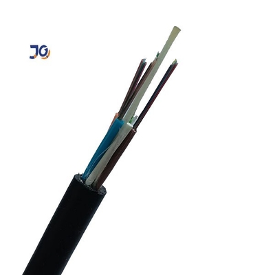 24 48 96 Lõi ống dẫn trên không Cáp quang GYFTY Áo khoác HDPE