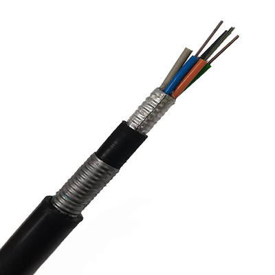 Cáp quang chôn trực tiếp ngầm Gyta53 Cáp quang G652d 24 lõi bọc thép