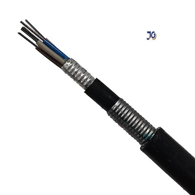 Cáp quang đôi chôn trực tiếp Anti Rodent Double PE 2-144 Core G652D GYTA53 GYTS53