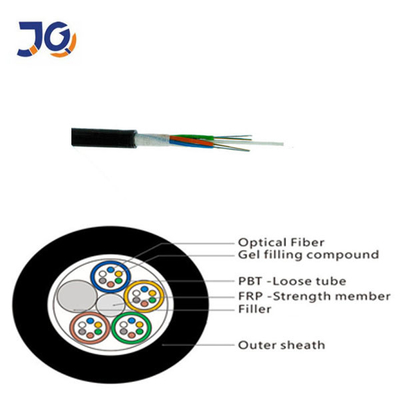 Cáp quang 144 lõi ngoài trời GYFTY GYTY Multi Mode Loose Tube Telecom Cable