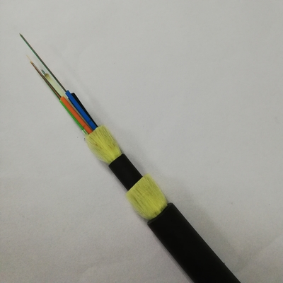 Span 50m Cáp quang trên không ADSS 6 8 Core 12 24 48 Core Cáp quang ngoài trời