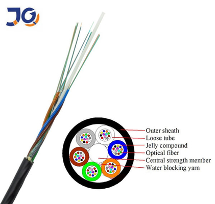 GCYFTY Micro Không khí thổi cáp quang sợi giá nhà máy 24 96 lõi ngoài trời ống dẫn