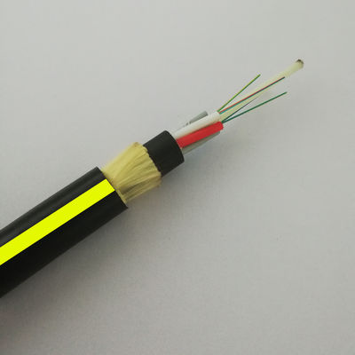 Outdoor Adss Cáp quang sợi 2km chế độ đơn 12 24 48 144 lõi