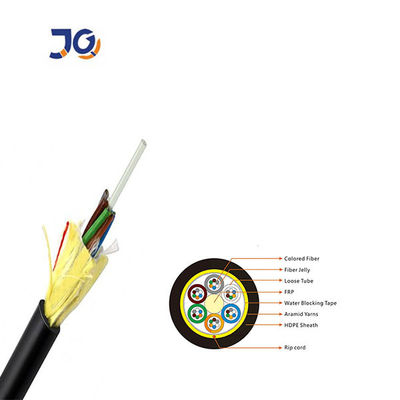 Jiqian Overhead Fiber Cable Meter ADSS 8 12 24 48 lõi Cáp quang sợi đơn chế độ