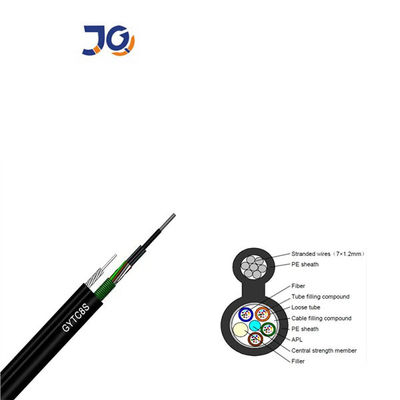 Cáp quang sợi tự nâng GYTC8S 24 lõi hình 8 Cáp quang sợi