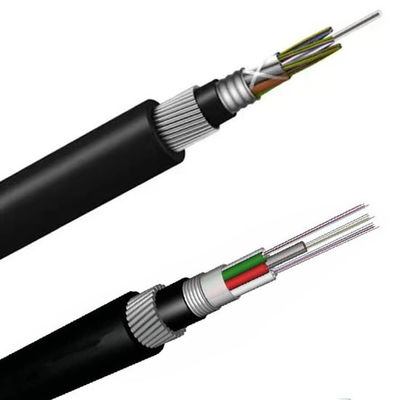 Cáp quang sợi dưới nước ngoài GYTA33 GYTA53 giá mỗi mét 12 24 48 Core Direct Buried Optical Fiber