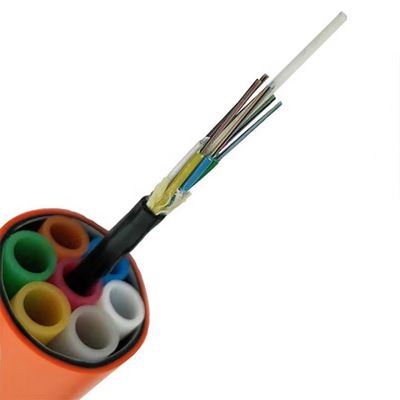 2-144Cores Outdoor Micro Duct Air Blow Fiber Optical Cable GCYFY chế độ đơn