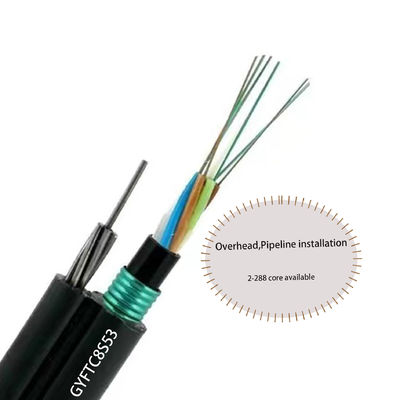 Bộ đeo áo khoác đôi Bộ đeo giáp kép Hình 8 GYFTC8S53 Không khí 6 24 48 96 Cáp quang G652d