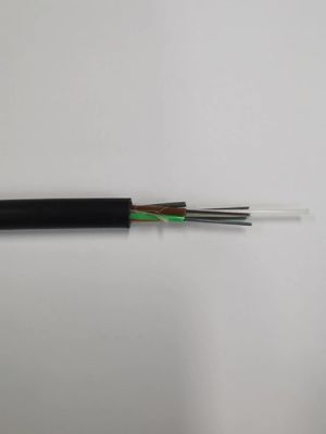 GYFTZY Không kim loại không bọc thép G652D chống cháy LSZH Jacketed 4 Core Single Mode Fiber Optic Cable