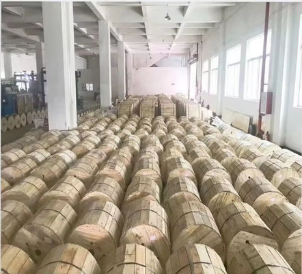 12 24 36 48 72 96 144 Core Aerial Outdoor Overhead Single Mode G652D Cáp quang sợi giáp GYTS