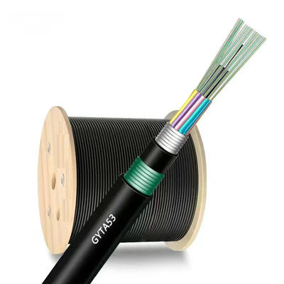 Cáp quang sợi dưới nước ngoài GYTA33 GYTA53 giá mỗi mét 12 24 48 Core Direct Buried Optical Fiber
