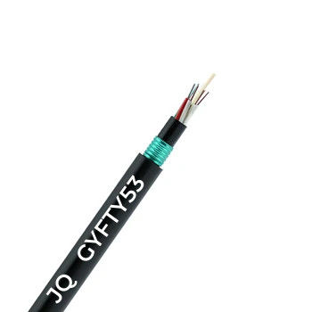 GYFTY53 Cáp ngoài trời bọc thép vỏ kép Cáp quang sợi không kim loại