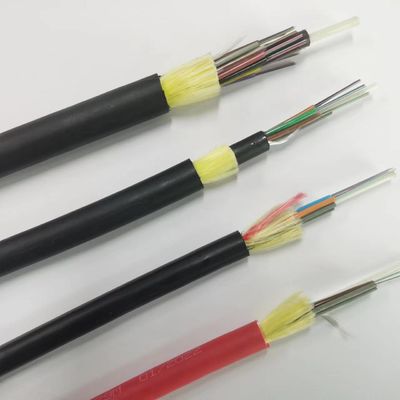 Tự hỗ trợ trên không dây cáp quang sợi aramid sợi quang FRP 6 12 24 48 dây cáp quang sợi quang sợi quang sợi quang sợi quang sợi
