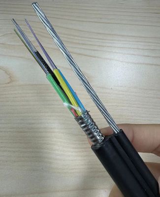 12 24 48 lõi ngoài trời tự hỗ trợ hình 8 cáp quang Gytc8a Gytc8s