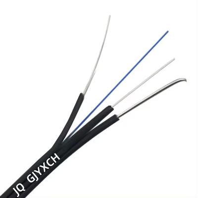 GJYXCH Ftth Cáp sợi G652D G652A Cáp quang tự nâng LSZH Cáp thả sợi