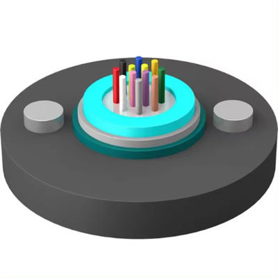 4 6 8 12 24 lõi GYXTZW Unitube Cáp chống cháy Cáp quang ngoài trời một chế độ