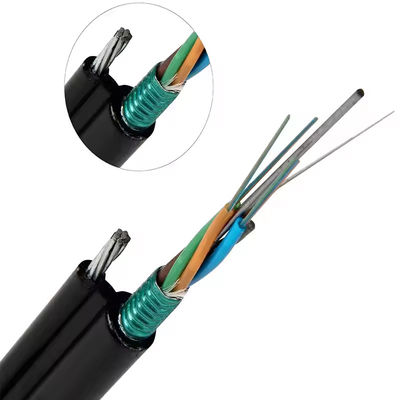 24 lõi Hình 8 GYTC8A GYTC8S Cáp quang sợi thép tự nâng