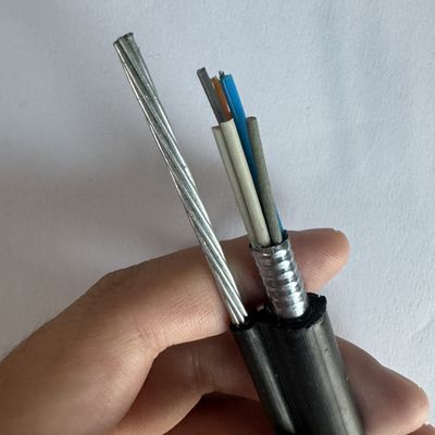 Hình trên không 8 GYXTC8S GYTC8A GYXTC8Y GYTC8S Cáp quang bằng sợi bằng dây thép