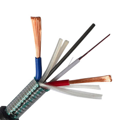 Thẻ tùy chỉnh ngoài trời quang điện Sợi quang Composite cáp 8 lõi +2 x 1.0 điện đồng dây cáp điện