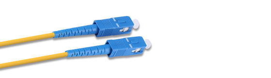 SC/SC Sợi quang đệm dây đơn đa chế độ Sợi cho FTTH 1m 2m 5m 10m