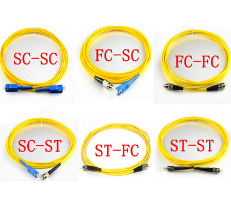 Chất lượng cao tùy chỉnh Patch Cord quang LC / FC / SC / ST