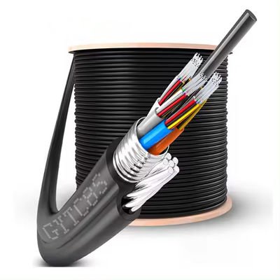 Cáp quang sợi GYTC8S GYXTC8S GYFTC8S Cáp quang sợi bọc thép