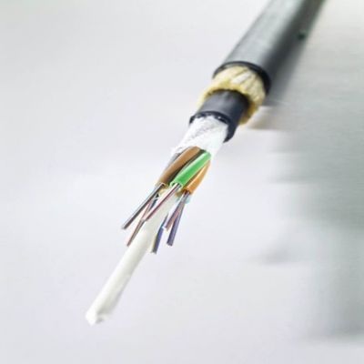 48 lõi tất cả các dây điện tự nâng cáp không ADSS Span 100m 200m Cáp quang sợi quang