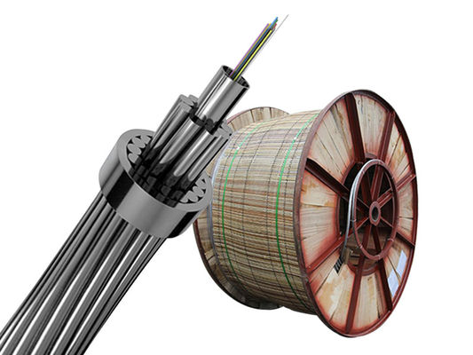 24 48 lõi OPGW điện quang cáp dây đất cho hệ thống truyền điện