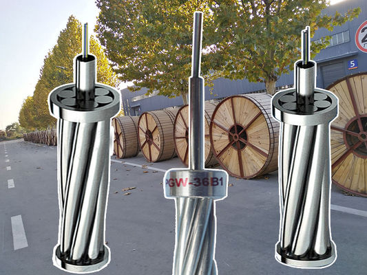 Cáp quang OPGW 24 48 Core Singlemode G652D Truyền thông đường dây điện Cáp quang ngoài trời