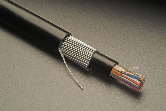 Cáp sợi ngoài trời Dưới nước GYTA33 Bọc thép Seel Wire Cáp sợi quang 12 24 48 96 144 Core Direct Buried Fiber Optic