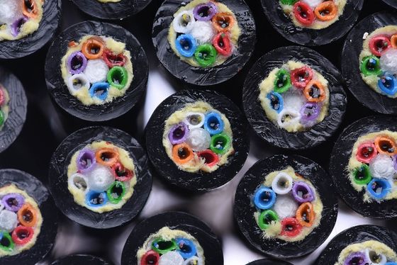 Mua nóng Cáp quang quang không gian đơn phương 12 24 48 96 144 lõi sợi quang adss/asu/gyxtw/gyta cho ống dẫn