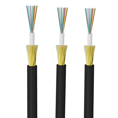 4 8 12 Core GYFXTH Unitube Glass Yarn Aramid yarn Không kim loại Cáp quang sợi JET cáp quang sợi