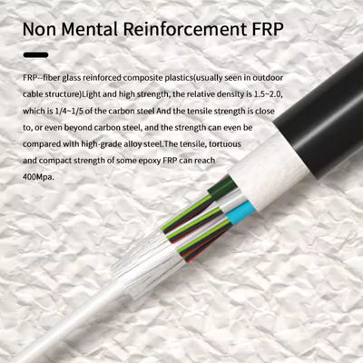 Giá bán buôn GYFTY 12 Core Single Mode Outdoor Aerial Fiber Optic Cable Giá mỗi mét